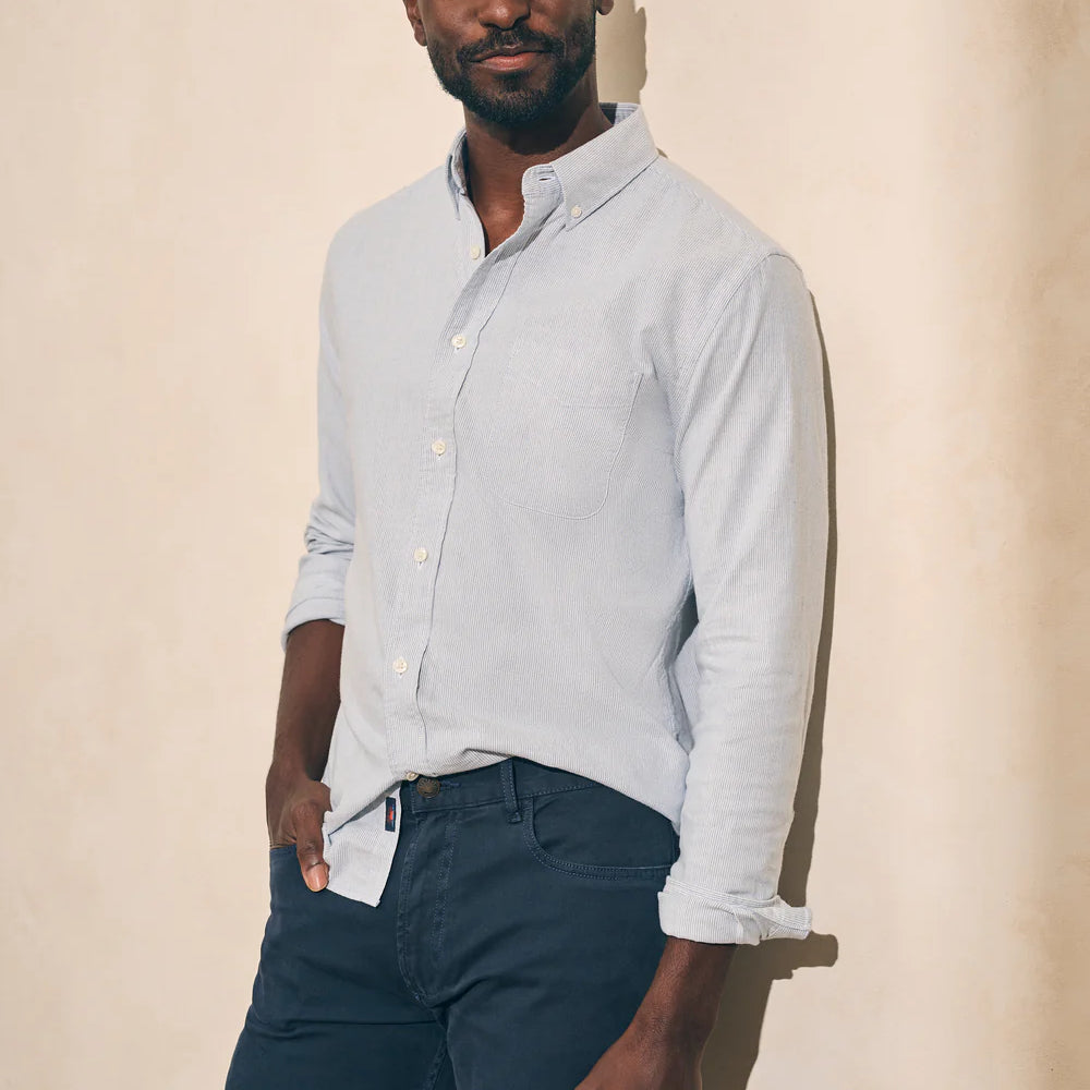 Faherty Stretch Oxford Shirt 2.0 - Sale