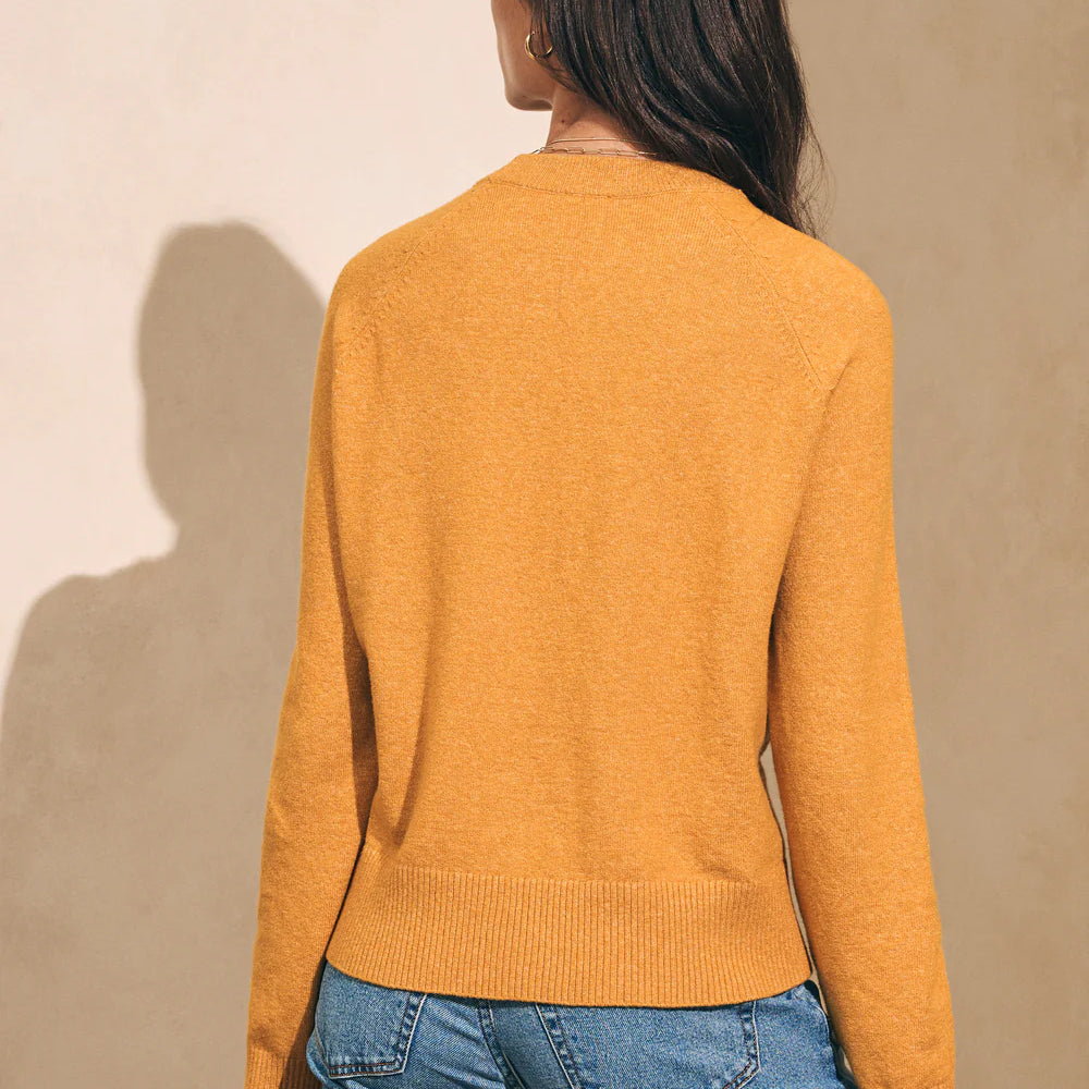 
                      
                        Faherty Jackson Cardigan - Gold Heather
                      
                    