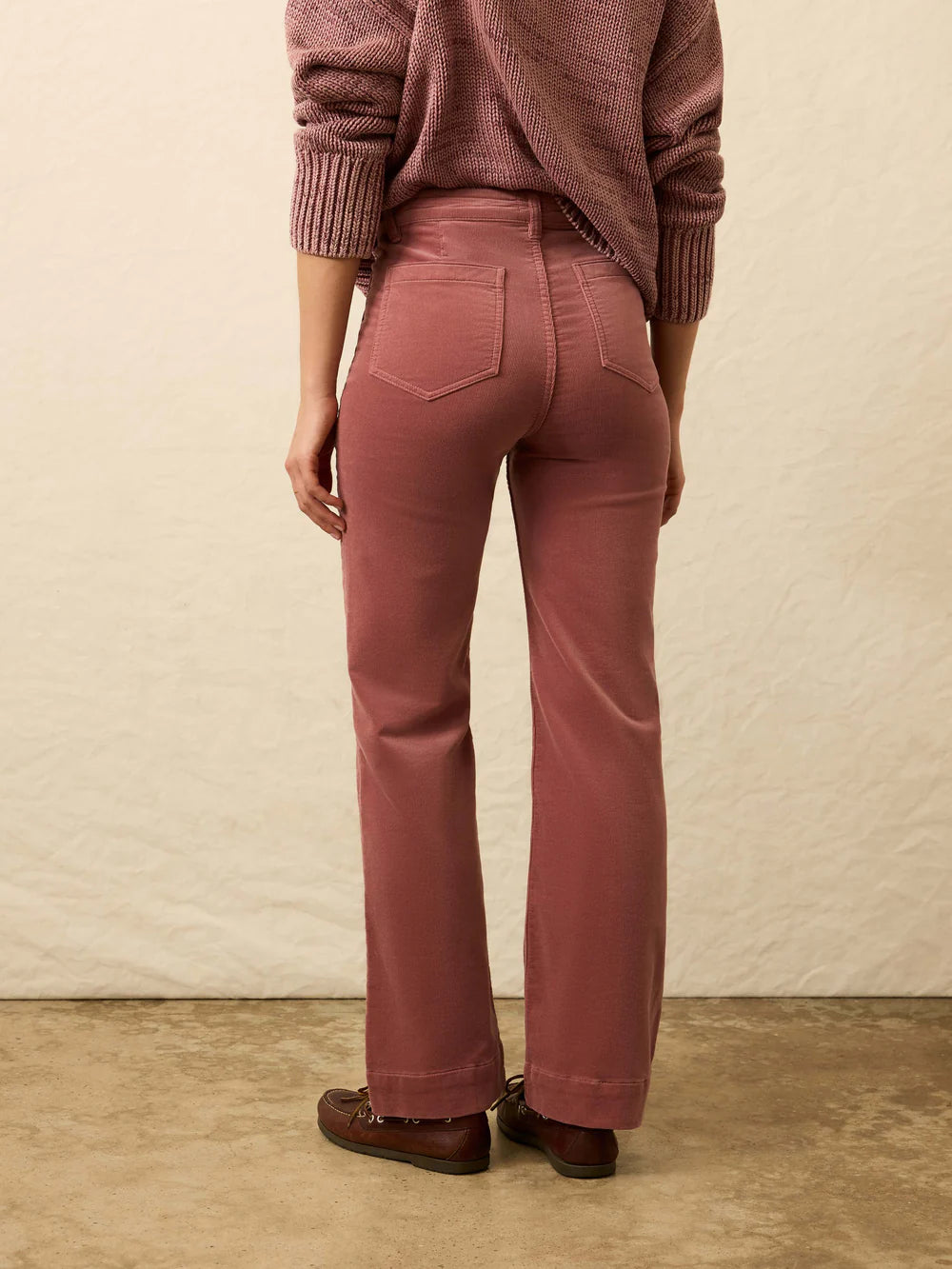 Faherty Stretch Terry Cord Patch Pocket Pant