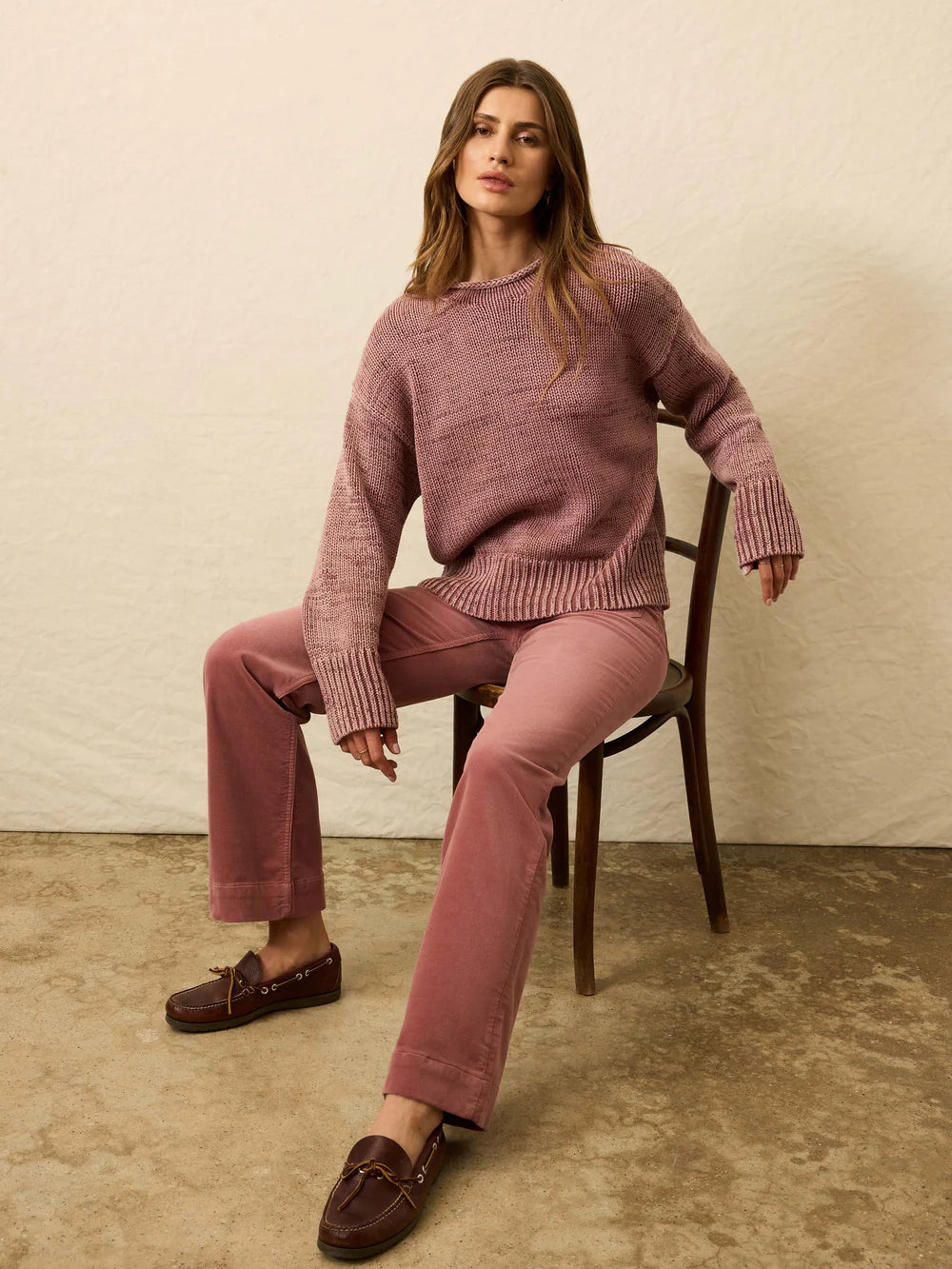 Faherty Stretch Terry Cord Patch Pocket Pant