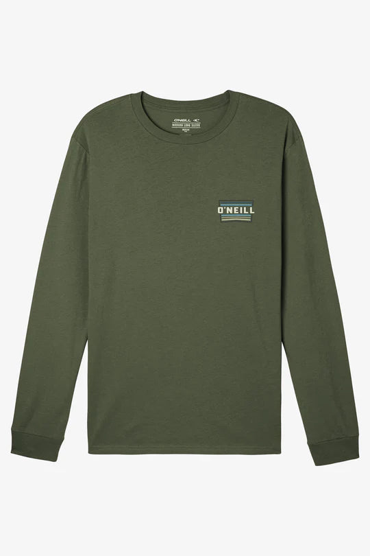 O'Neill Working Stiff Long Sleeve Tee - Olive