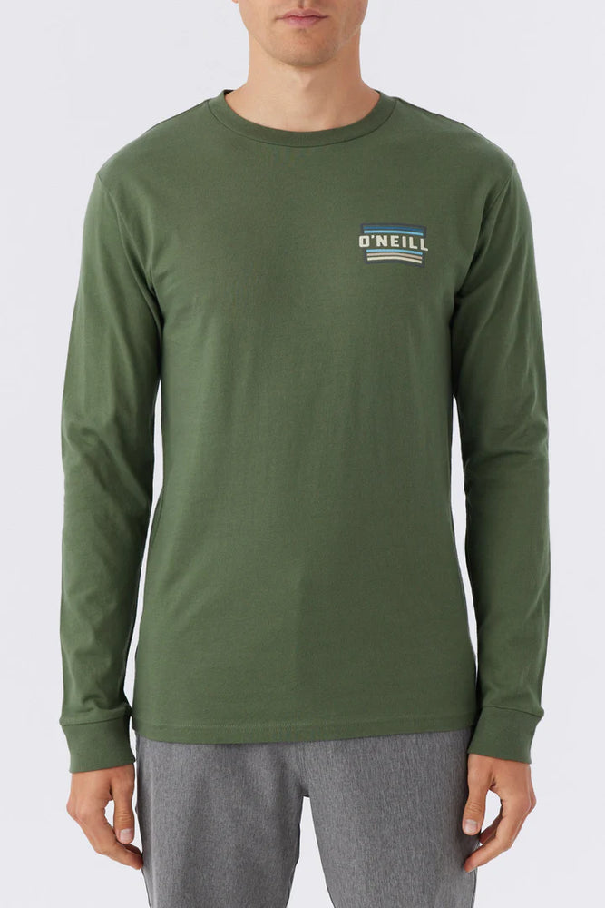 O'Neill Working Stiff Long Sleeve Tee - Olive