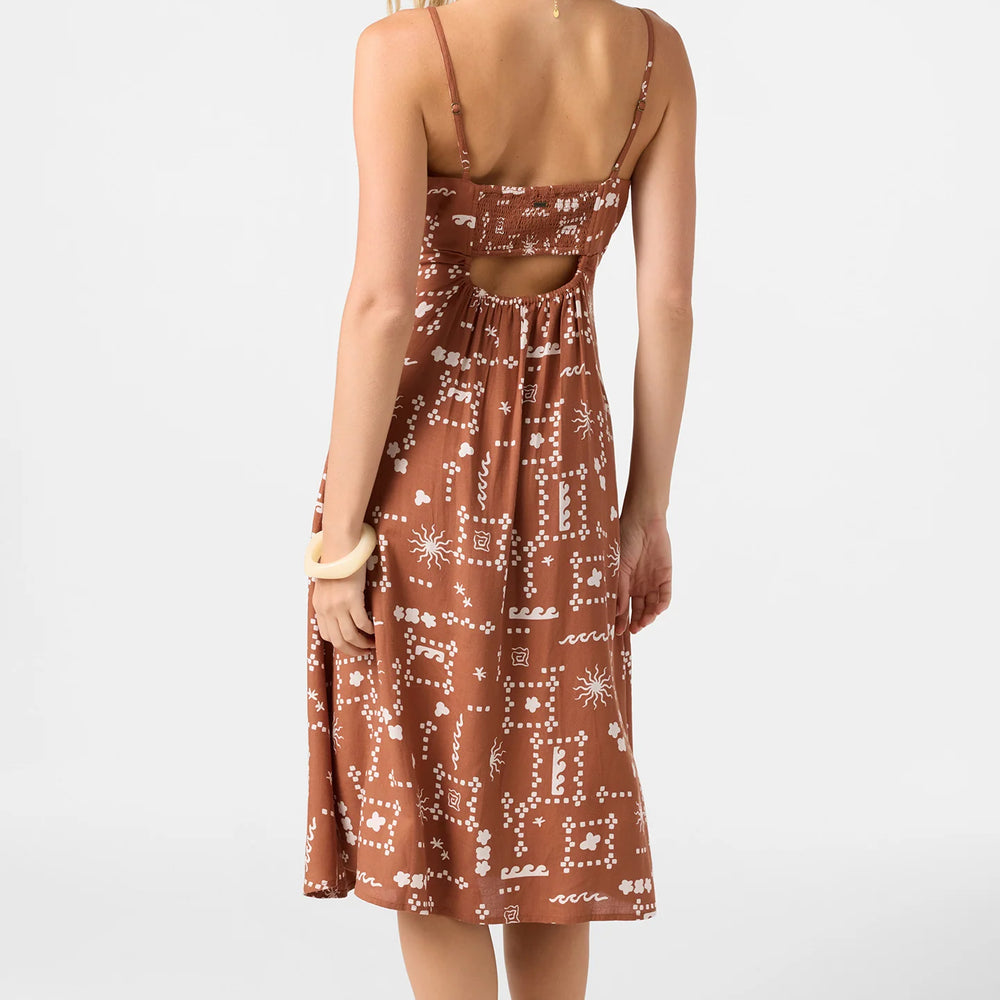 Shop O'Neill Dresses at Harbour Thread boutique in Burlington, VT! New arrivals include the Darleen Midi Dress in Rustic Brown. 