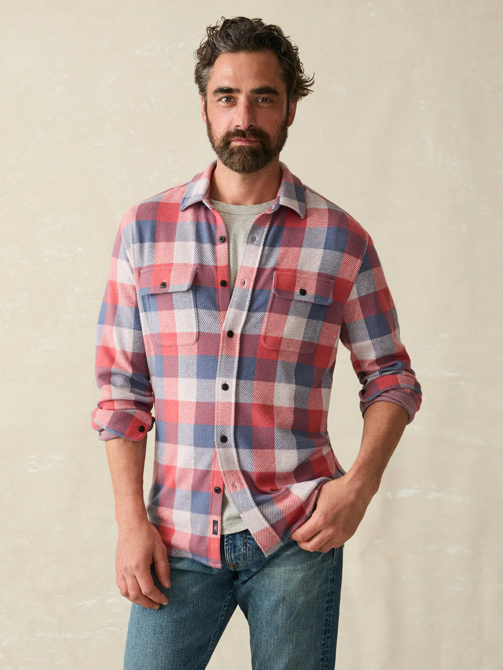 Faherty Men's Legend Sweater Shirt - Sale