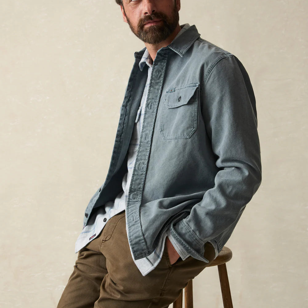 
                      
                        Faherty Sunwashed CPO - Petrol Blue
                      
                    