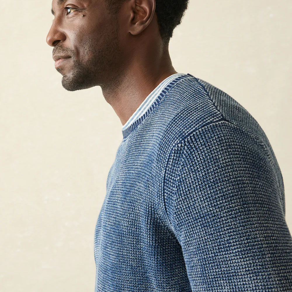
                      
                        Faherty Sunwashed Crewneck Sweater
                      
                    