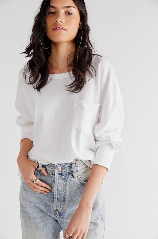 
                      
                        Free People Fade Into You Long Sleeve Tee
                      
                    