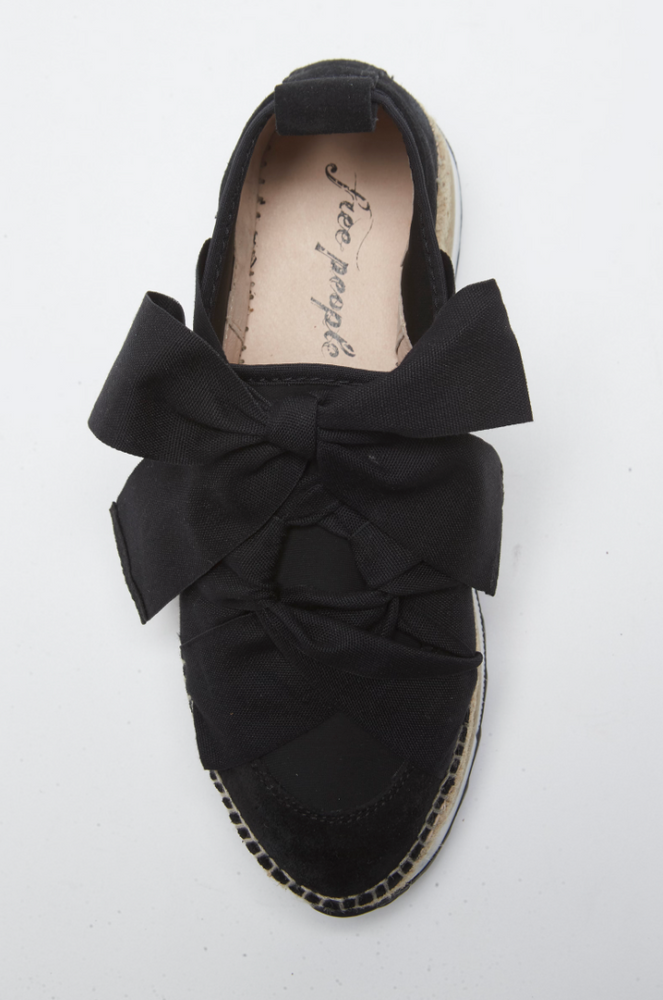 
                      
                        Free People black espadrille sneakers
                      
                    