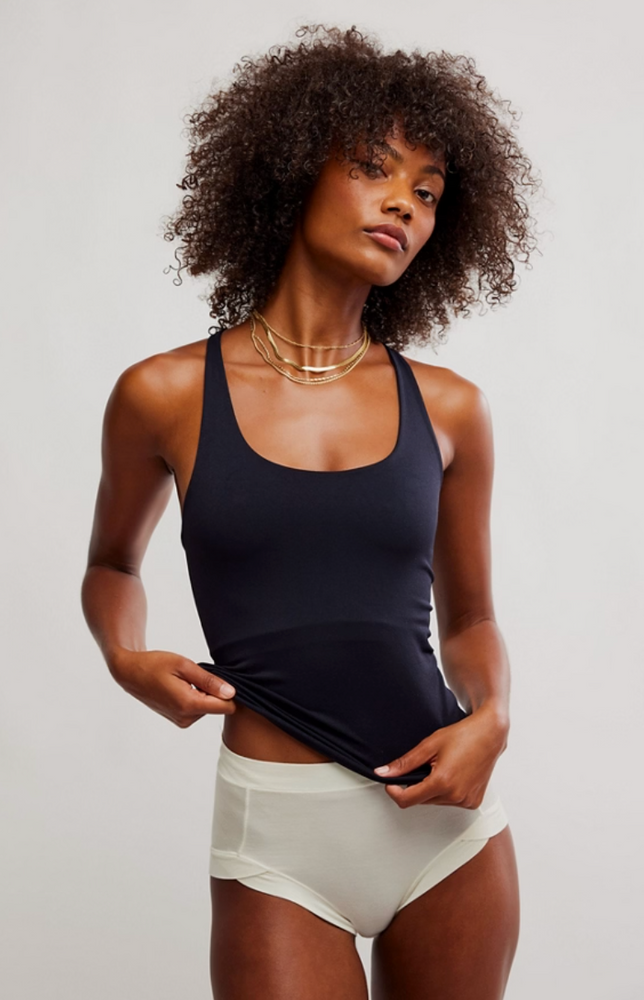 
                      
                        Shop Free People's soft and stretchy  Clean Lines Racerback tank at Harbour Thread. 
                      
                    