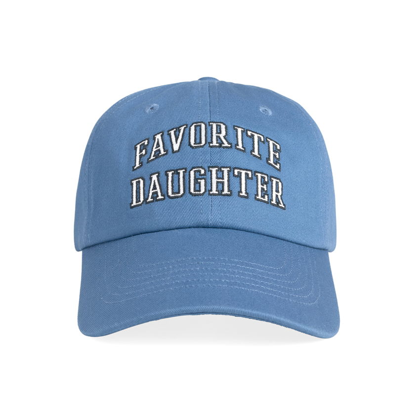 Favorite Daughter Collegiate Logo Baseball Cap in River Blue