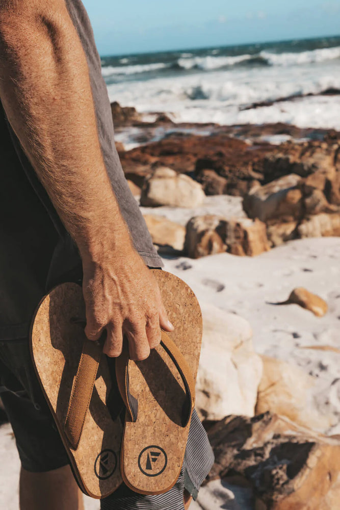 
                      
                        FoamLife Mully Cork Men's Flip Flops - Tan
                      
                    