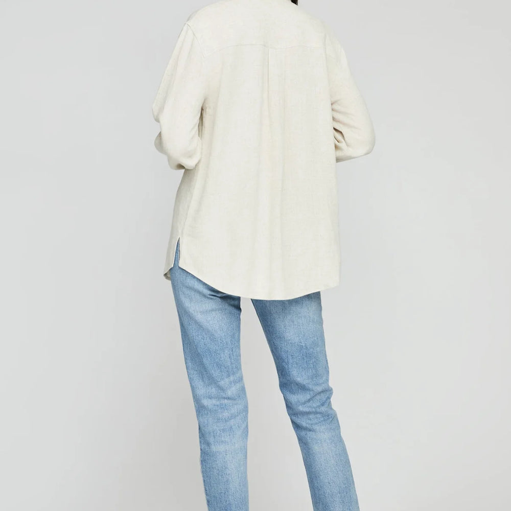 Back view of the Portia Button Down Shirt by Gentle Fawn