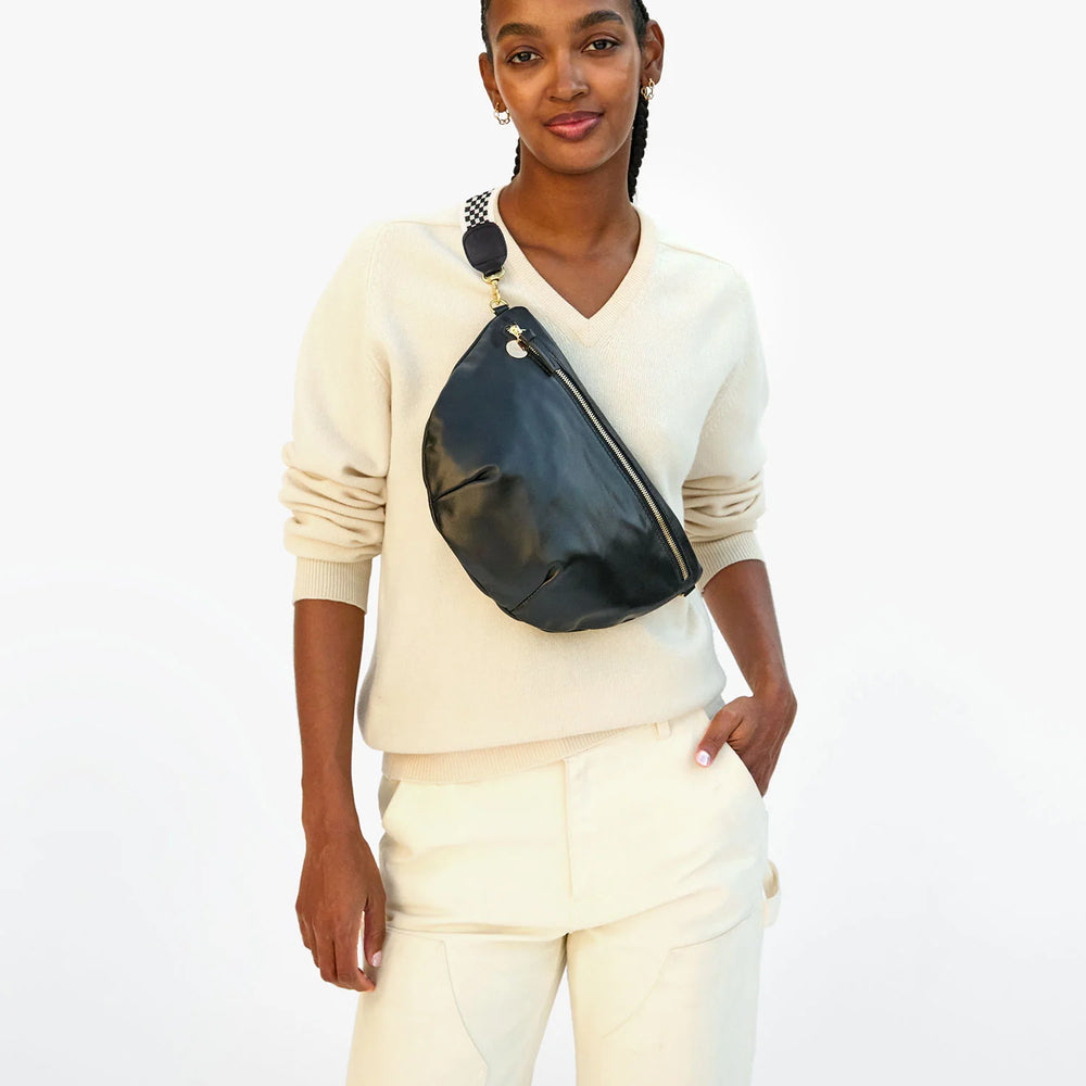 
                      
                        The Adjustable Crossbody Strap from Clare V.
                      
                    