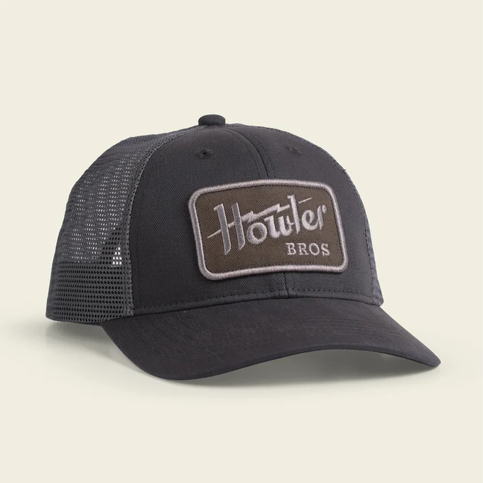 The Howler Bros Charcoal Howler Electric Standards Hat at Harbour Thread.