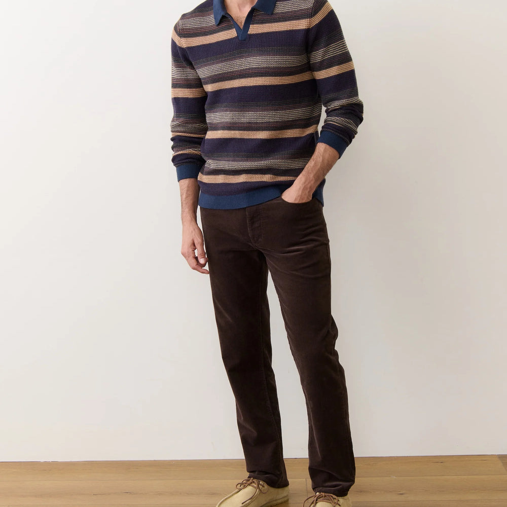 
                      
                        Marine Layer Liam Long Sleeve Sweater Polo
                      
                    