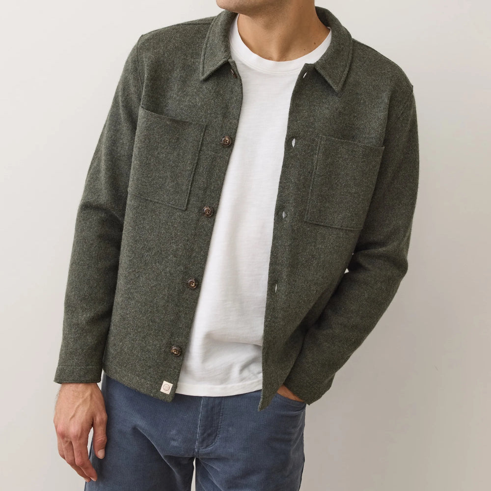 
                      
                        Marine Layer Mendocino Boiled Wool Overshirt
                      
                    