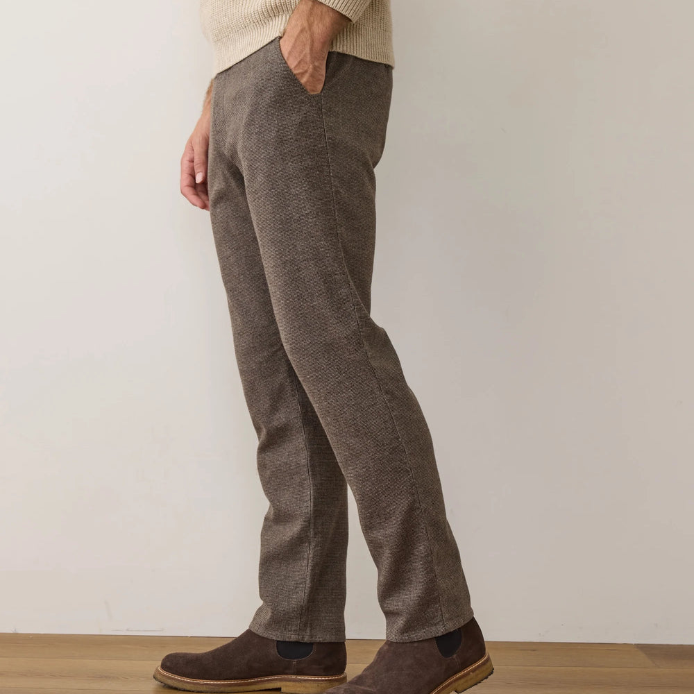 
                      
                        Marine Layer Saturday Houndstooth Slim Straight Chino
                      
                    