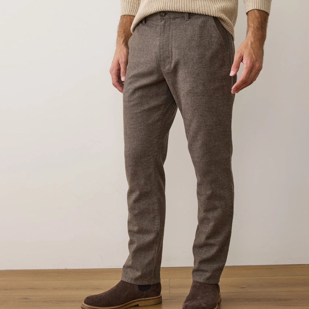 
                      
                        Marine Layer Saturday Houndstooth Slim Straight Chino
                      
                    