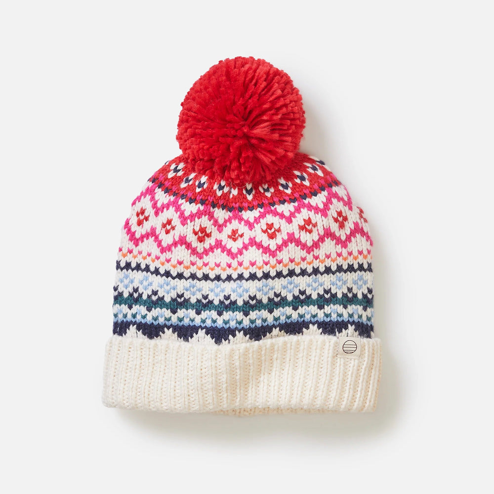 The Marine Layer Fair Isle Pom Beanie