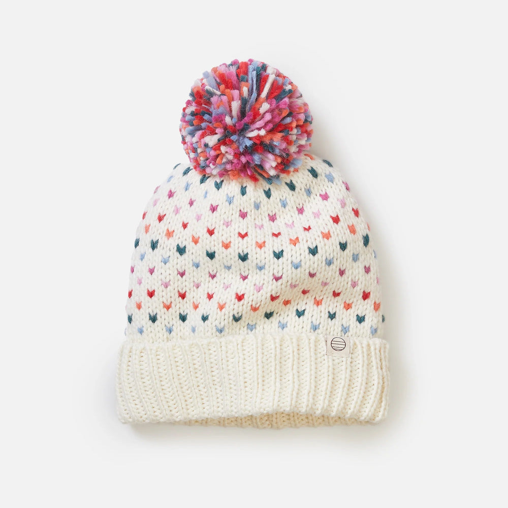 The Marine Layer Rainbow Pom Beanie