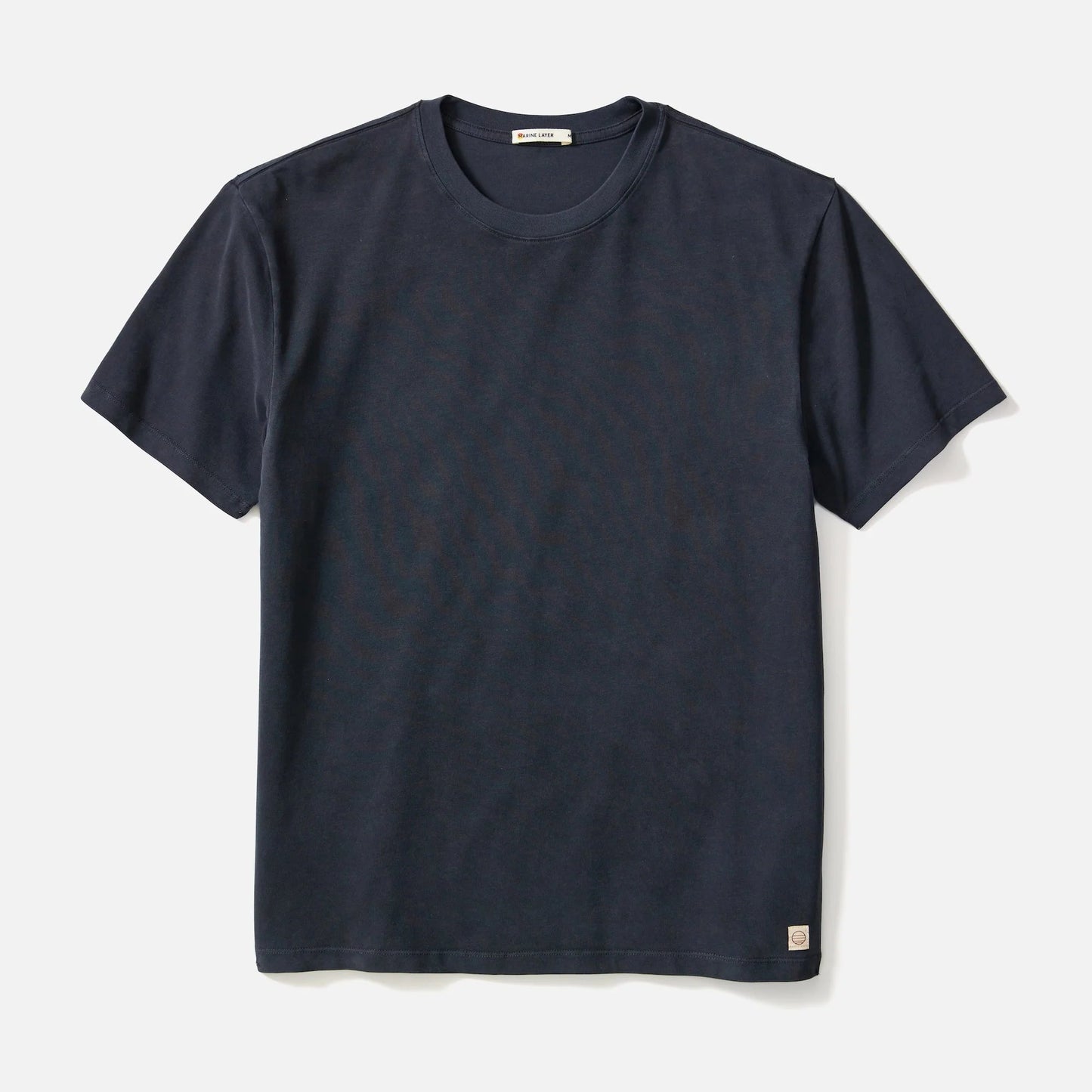Marine Layer Men's Luxe Jersey Relaxed Tee in Black