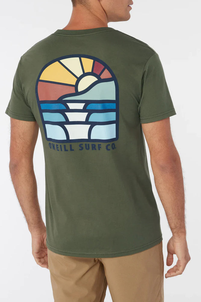 O'Neill Stained Glass Tee - Olive