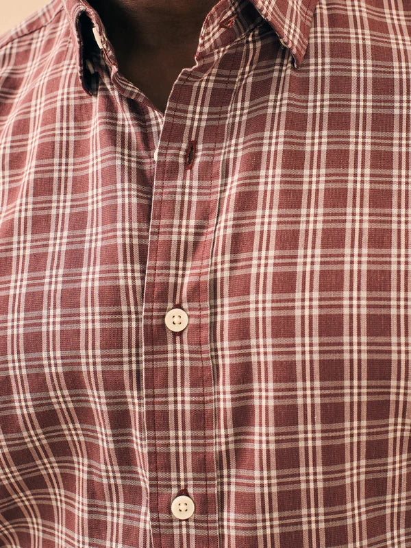 
                      
                        Faherty The Movement Shirt - Brick Roads Plaid
                      
                    