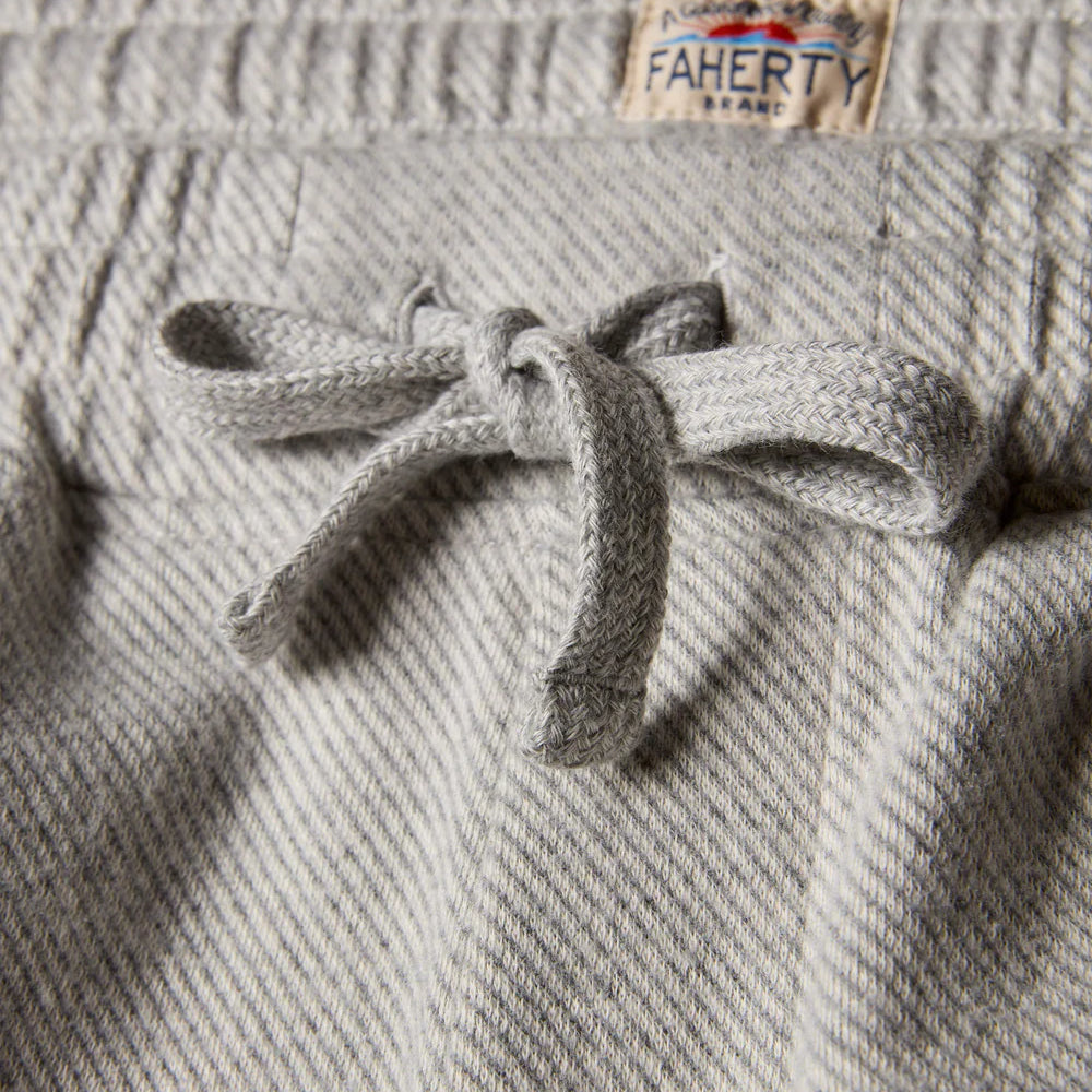 
                      
                        Drawstring detail on the Legend Sweatpant from Faherty
                      
                    