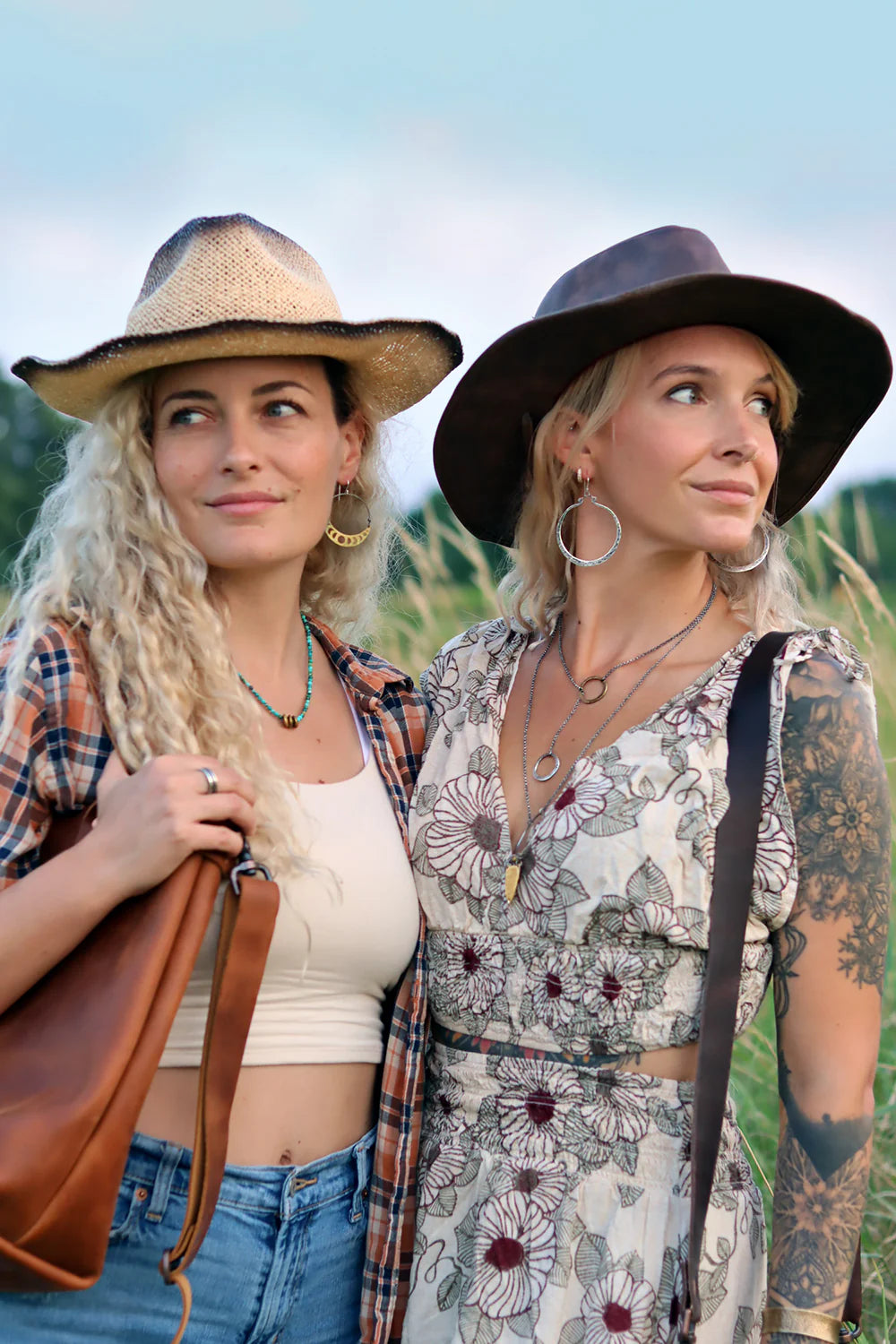 Woman wearing jewelry from Jennifer Kahn Jewelry