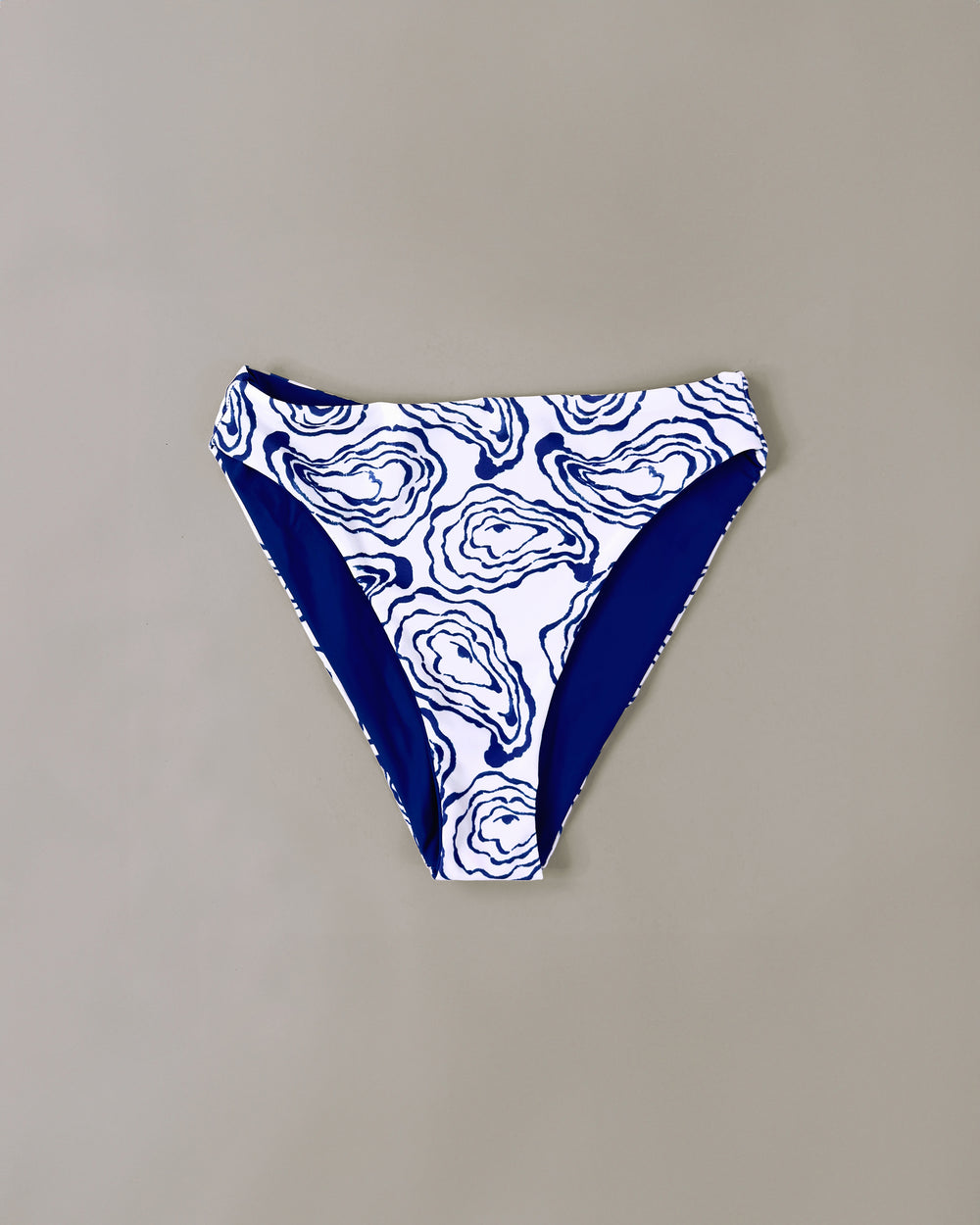 Saturday Swimwear x Harbour Thread Luna Mid Rise Bottoms - Indigo Oysters