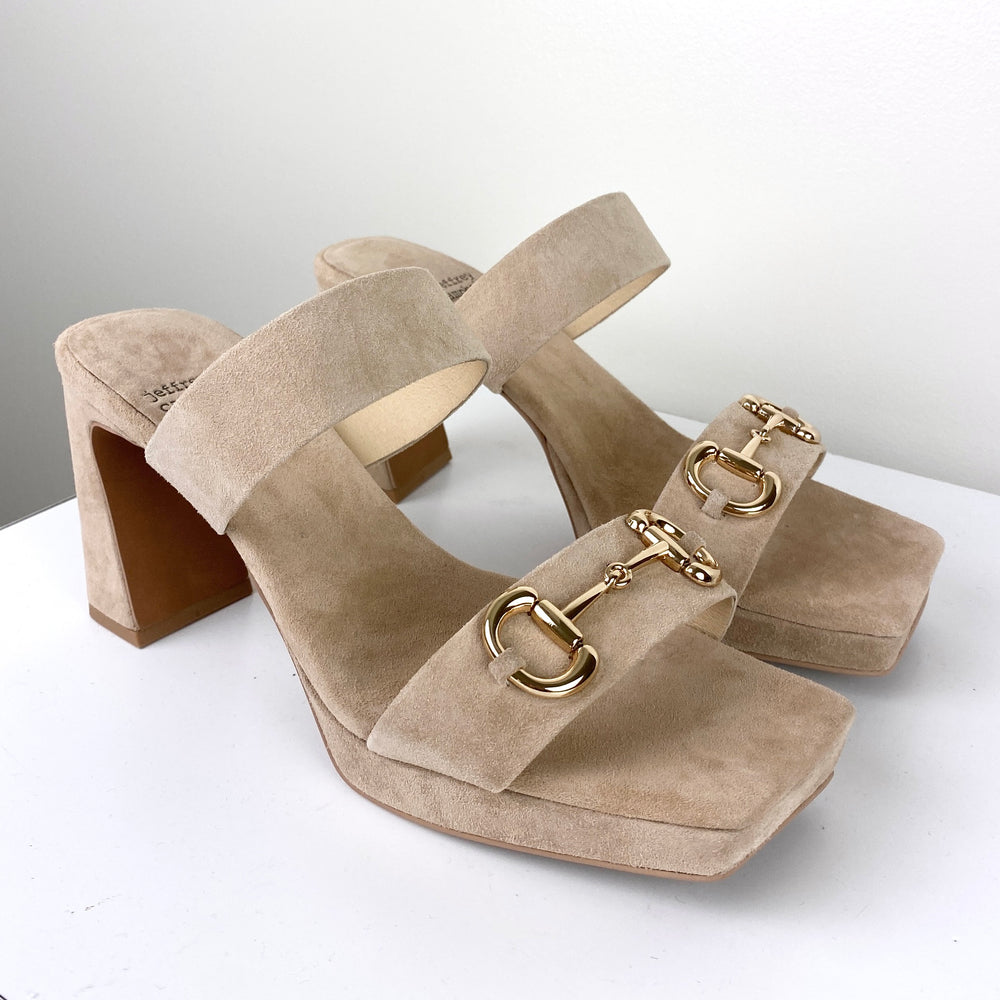 
                      
                        Jeffrey Campbell Danity Suede Sandal - Natural Suede Gold
                      
                    