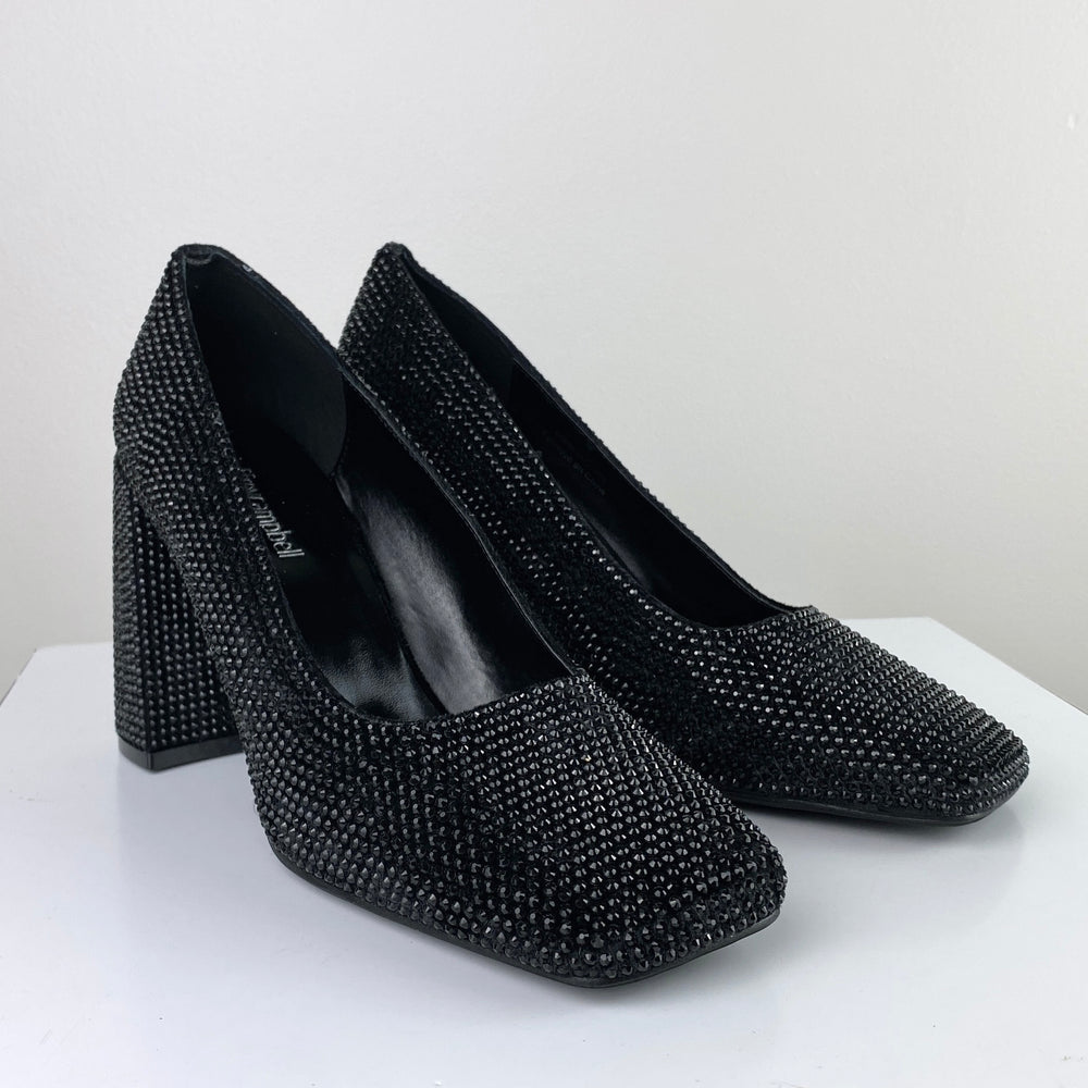 
                      
                        Jeffrey Campbell Gemmin High Heel Gem Pump - Black Combo
                      
                    