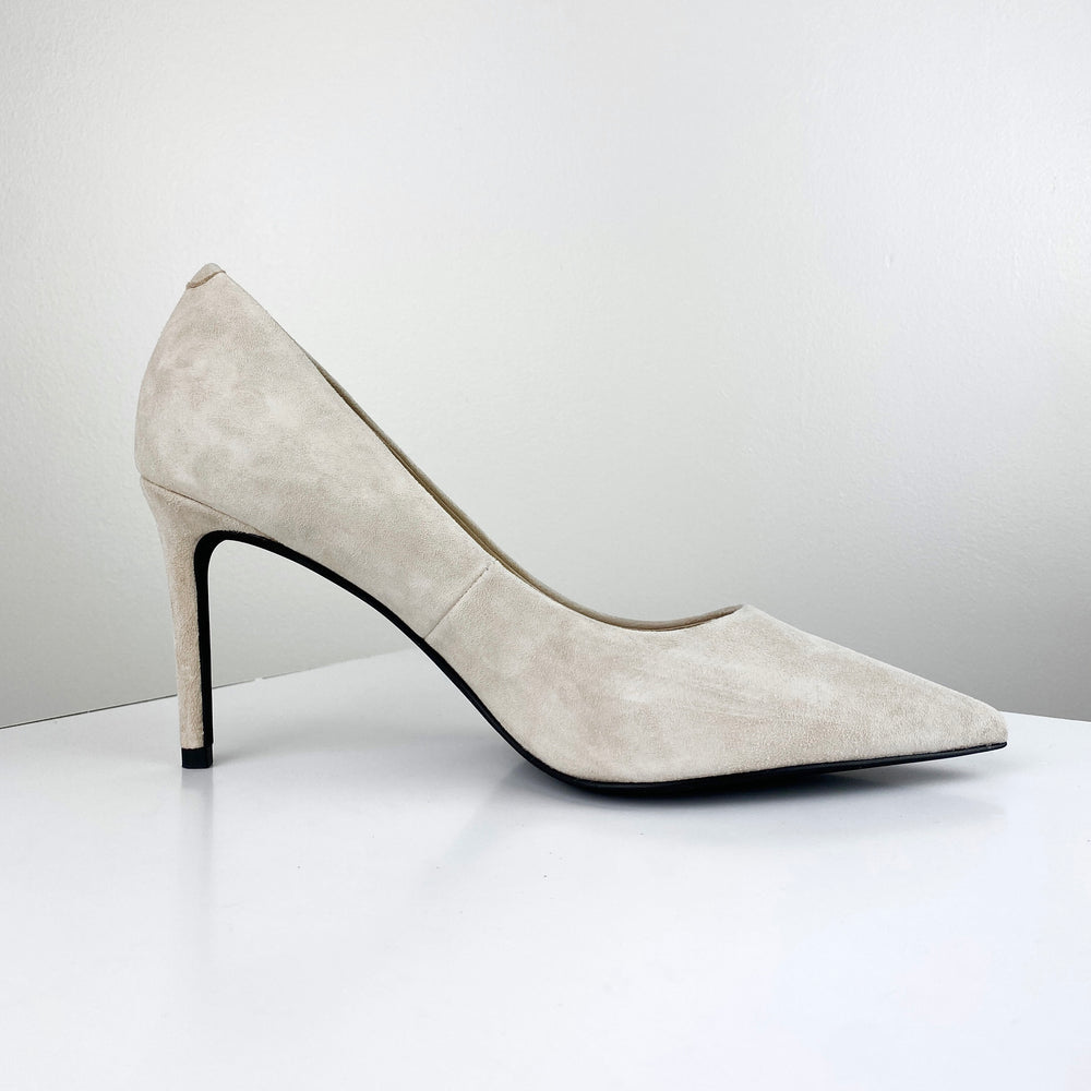 
                      
                        Jeffrey Campbell Nikia High Heel Pump - Beige Suede
                      
                    