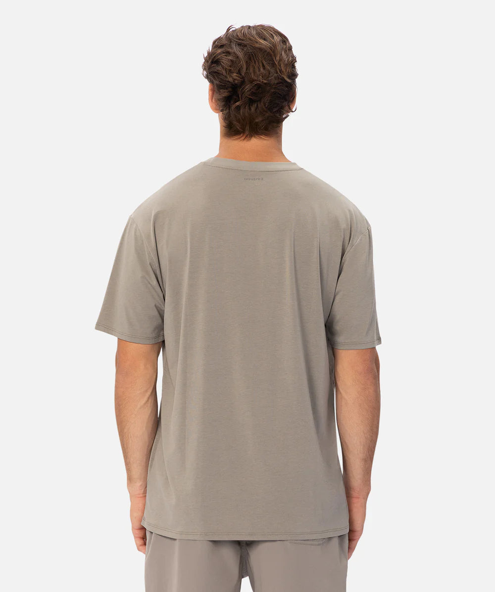 The Industrie Freeman Athletic T-Shirt is available at Harbour Thread in the color New Army