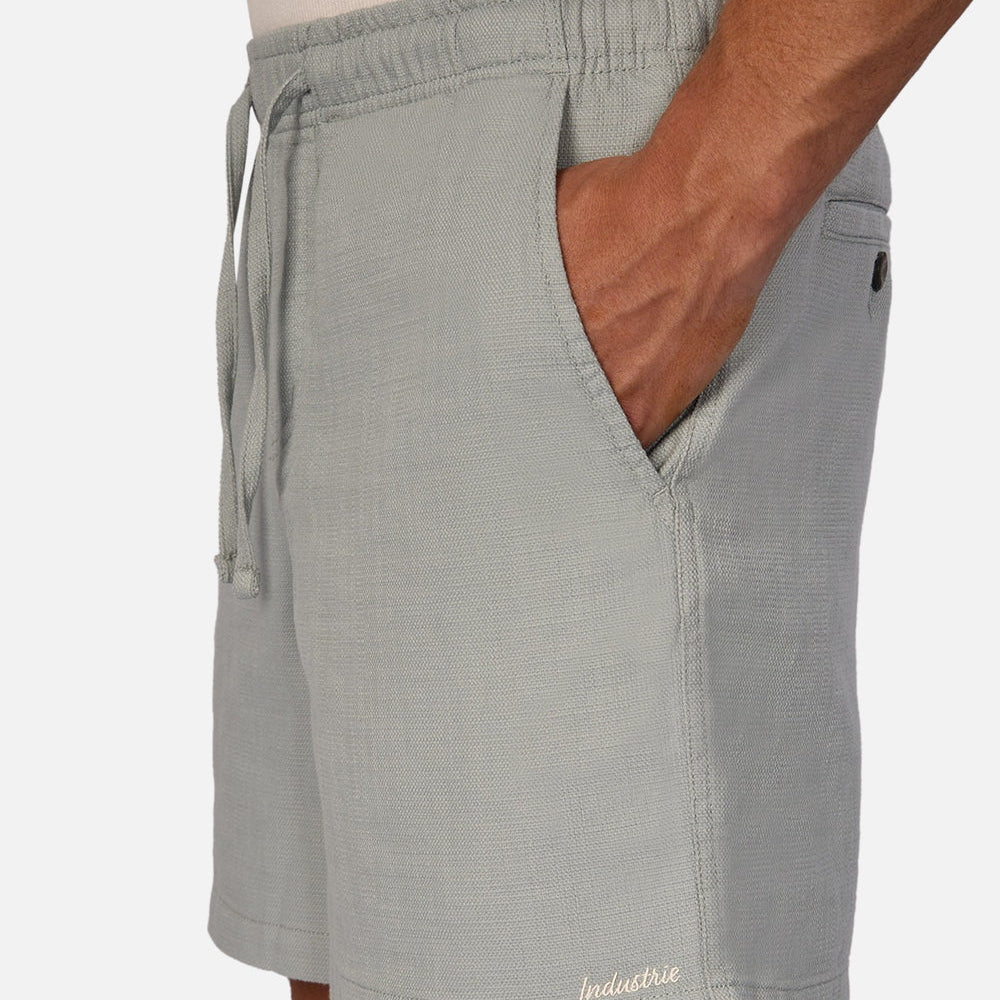 The Industrie Mallorca Short offers side slit pockets and and elastic waist with drawstring closure
