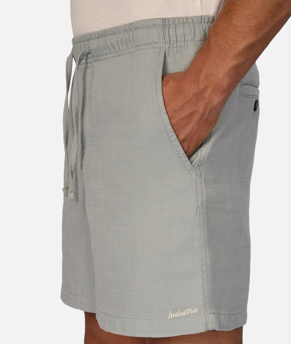 The Industrie Mallorca Short offers side slit pockets and and elastic waist with drawstring closure