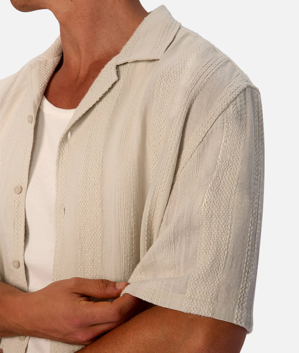Shop the Industrie Salamanca Linen Short Sleeve Shirt at Harbour Thread