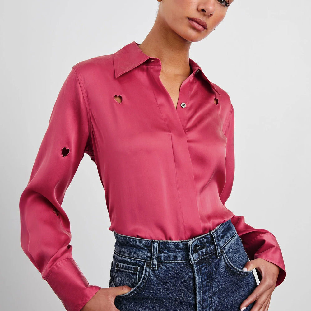 The Rails Jacey Shirt in Valentine at Harbour Thread