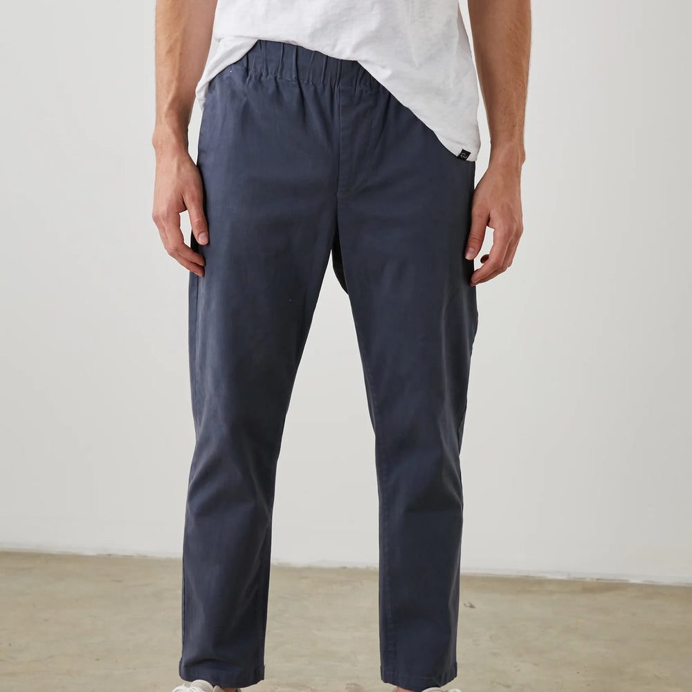 The Julian Pant by Rails works for both laidback lounging and casual cool style. Shop these faded blue men's pants at Harbour Thread St. Pete!