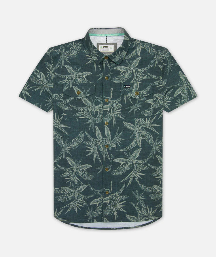 Jetty Wellspoint Short Sleeve Shirt - Teal