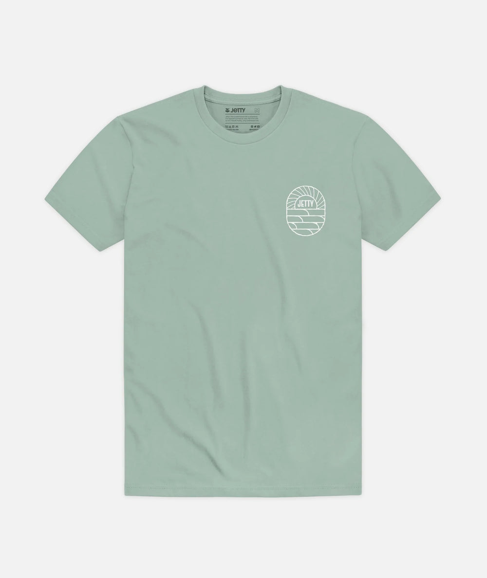 Jetty Point Break Tee - Mint