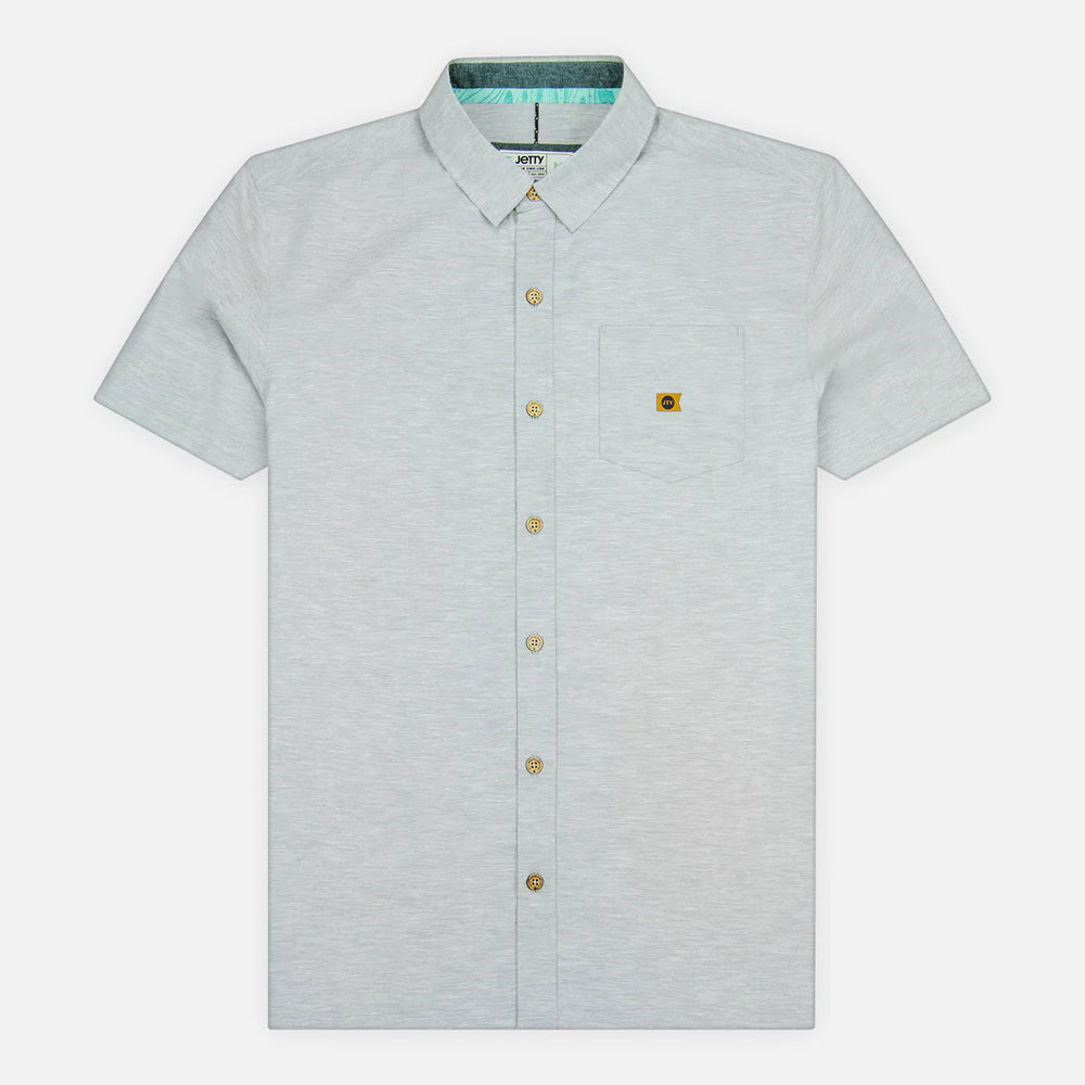 Jetty Noah Shirt - Heather Grey