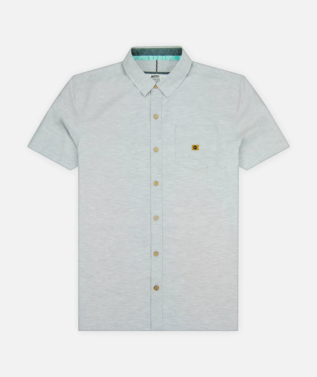 Jetty Noah Shirt - Heather Grey