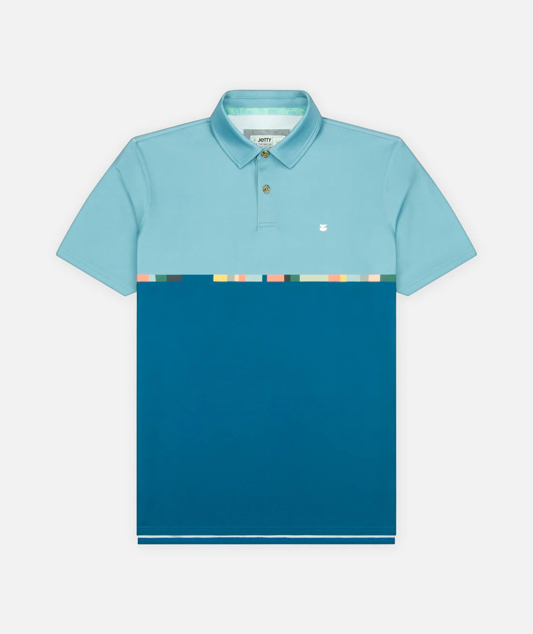 Jetty's Bunker Golf Polo in the color Blue