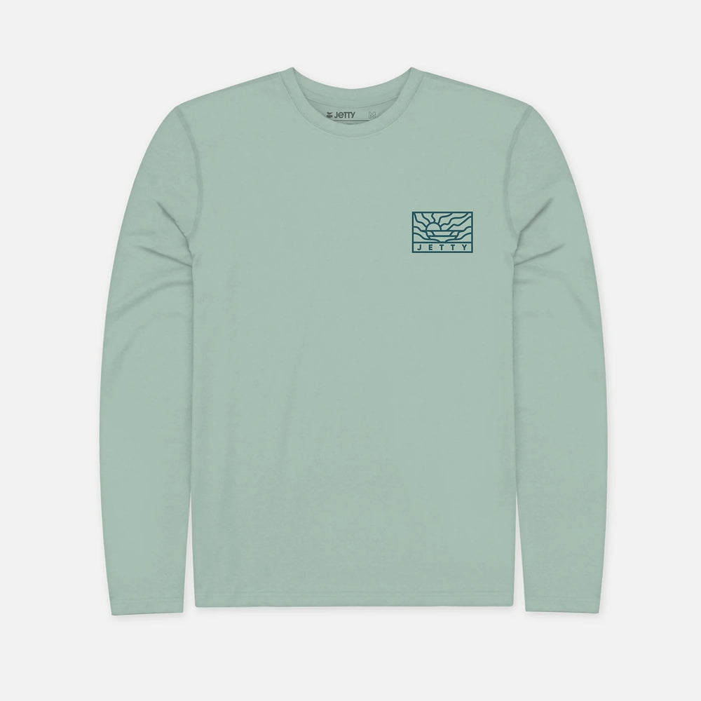 
                      
                        Jetty's Valley UV Long Sleeve Tee in the color Mint
                      
                    