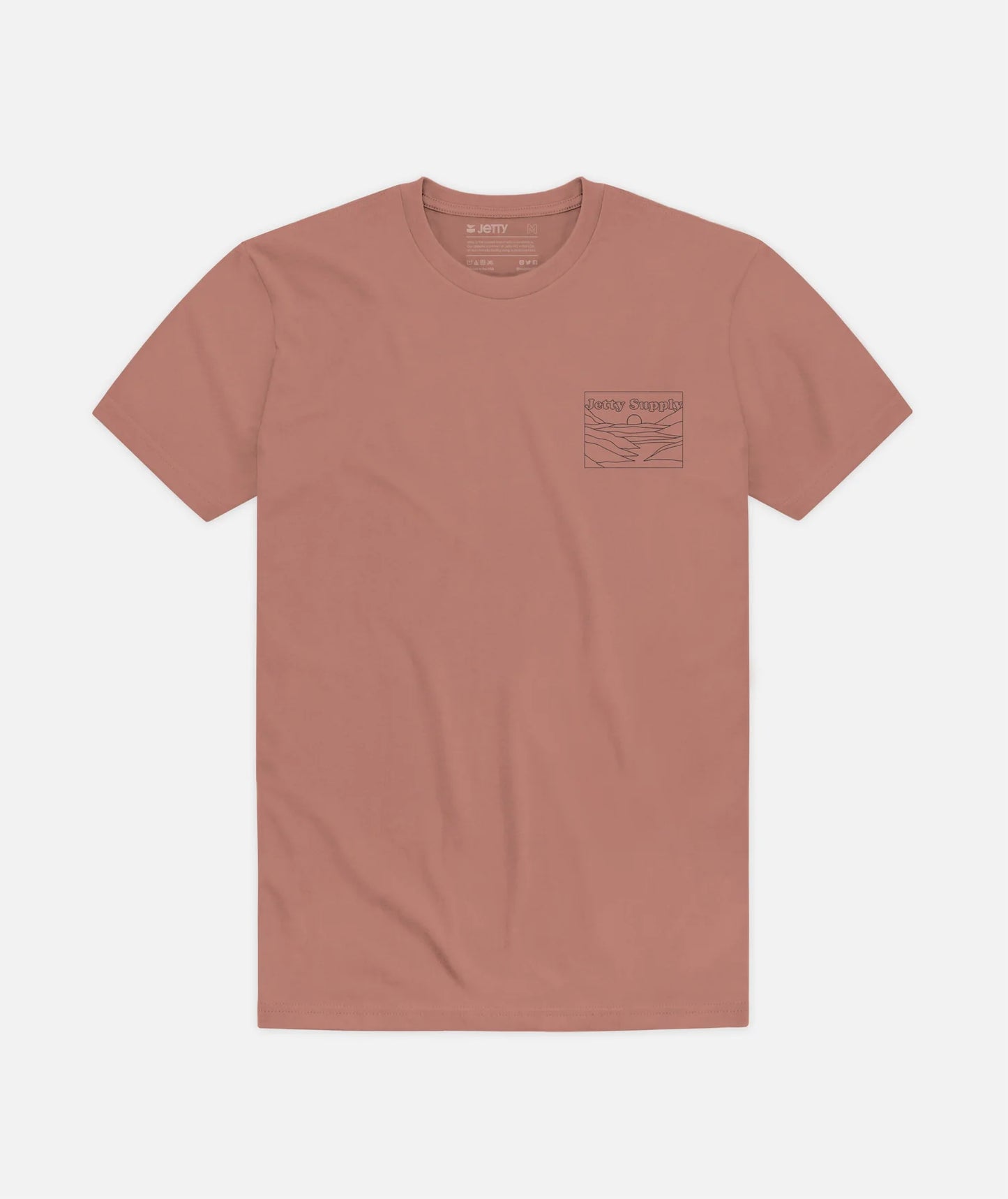 Load image into Gallery viewer, Jetty Hillside Tee - Brown
