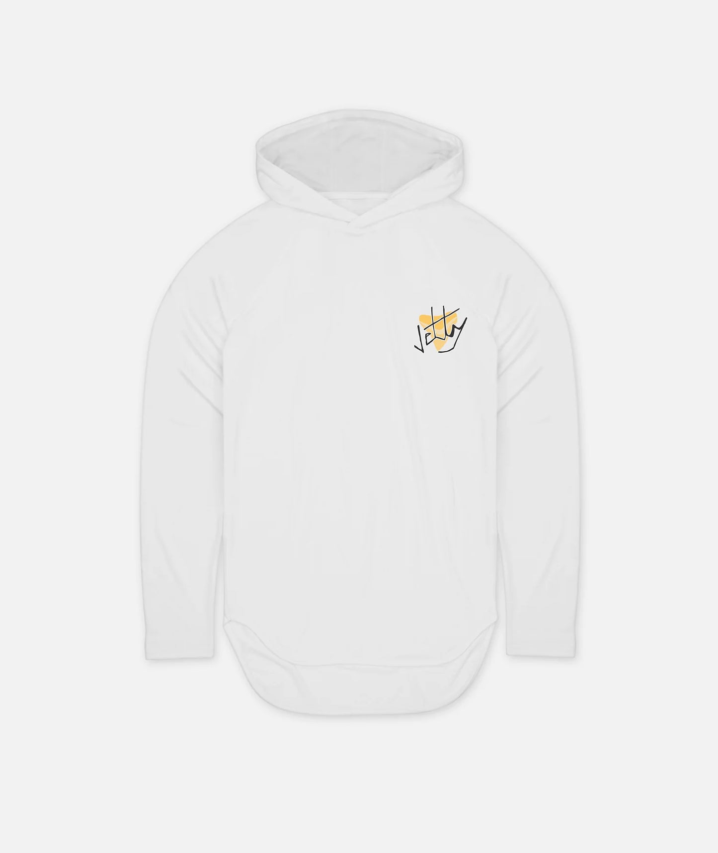 Jetty Jaws UV Hoodie - White