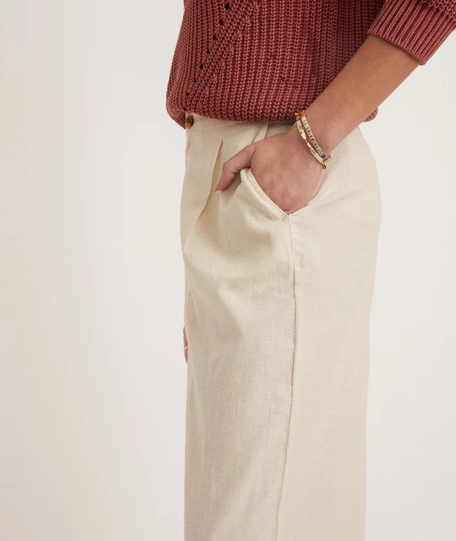 
                      
                        Marine Layer Juni High Waist Trouser - Natural
                      
                    