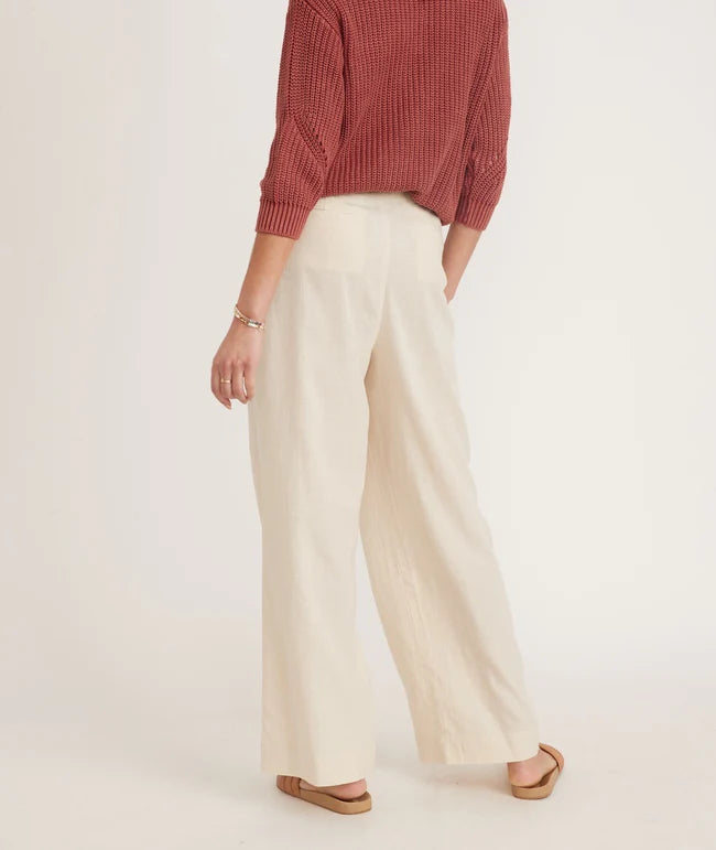 
                      
                        Marine Layer Juni High Waist Trouser - Natural
                      
                    