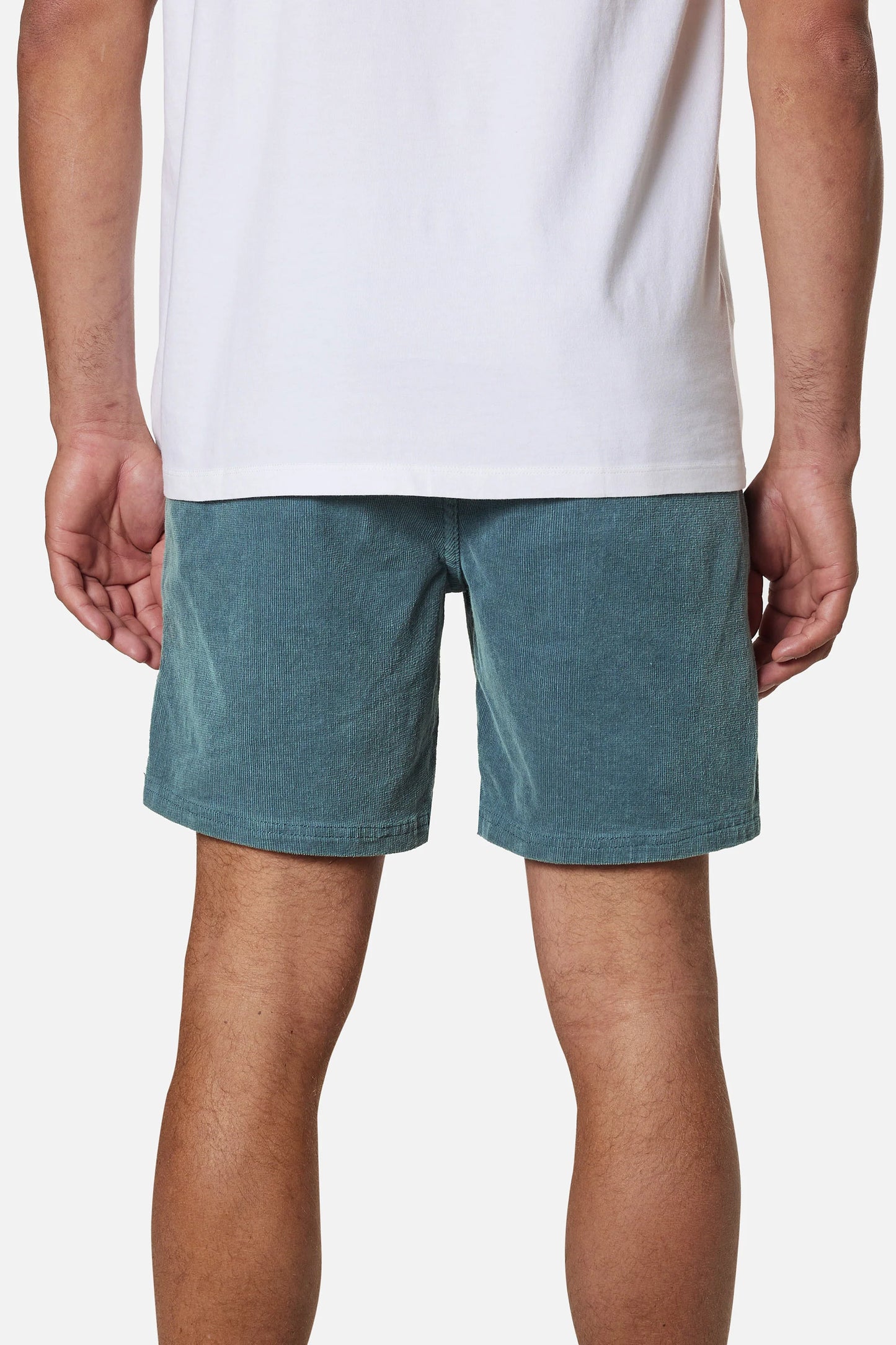 Back view of the Overcast Cord Local Men's Short by Katin